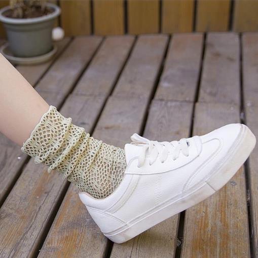 5款增加文艺感的学院风纯棉堆堆袜是好选择（图）