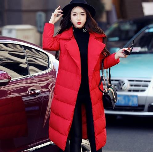 显高显瘦立领修身羽绒服的多种搭配推荐（图）