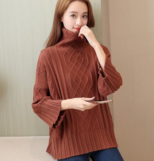 灯笼袖针织开衫搭配蕾丝连衣裙：时尚性感文艺范