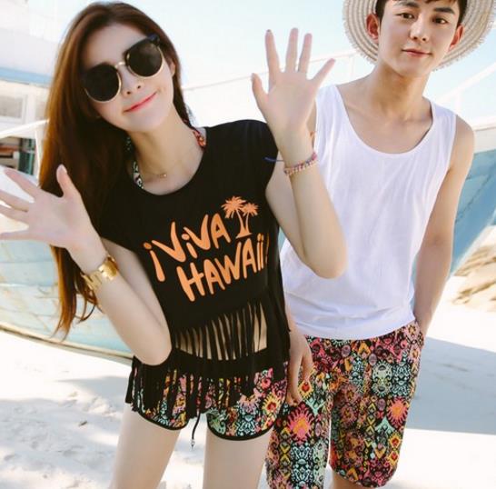 连体平脚小圆领泳衣搭配：5款泳衣彰显性感与甜美