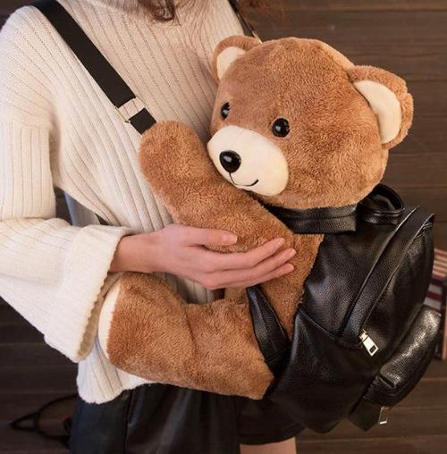 杨幂同款双肩帆布包：时尚洋气百搭双肩包推荐（图）