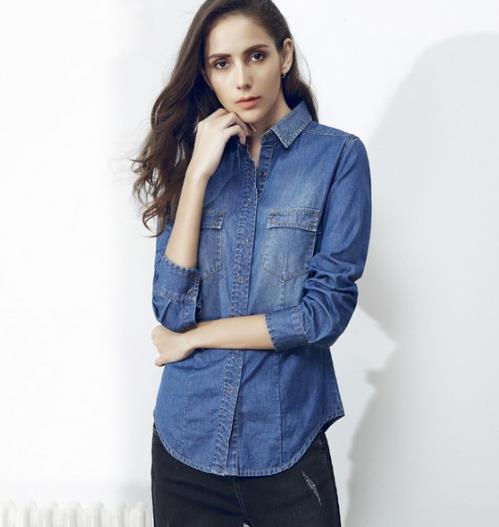 秋冬必备打底衬衫：休闲刺绣格子衬衫搭配推荐（图）