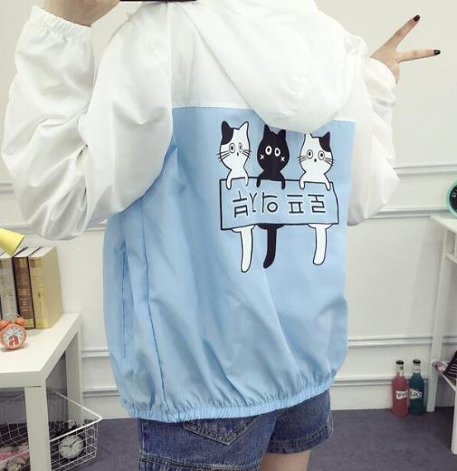 胖MM穿宽松韩版连帽卫衣搭配：显瘦减龄卫衣分享