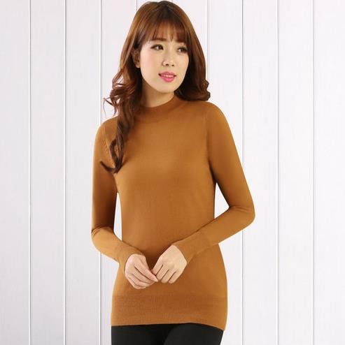 高领针织衫搭配：百搭洋气加厚宽松针织衫推荐（图）