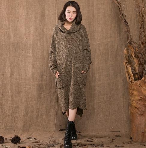 卡通条纹毛衣裙搭配：洋气减龄毛衣裙推荐（图）