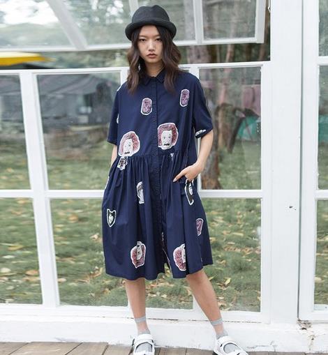 印花绑带露背长裙搭配：5款长裙彰显性感与妖娆