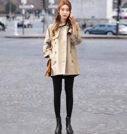 适合小个子穿的卡其色风衣搭配:显高显瘦显气质 适合小个子穿的卡其色风衣搭配:显高显瘦显气质