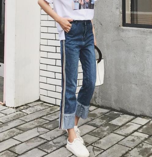 这几款高腰直筒阔腿裤搭配：百搭显瘦阔腿裤推荐