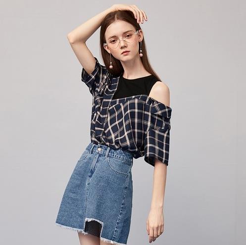 一字领不规则蕾丝裙两件套：5款绽放少女活力