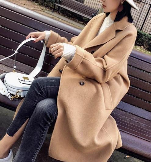 冬日必备毛呢外套:干练知性插肩茧型长外套分享 冬日必备毛呢外套:干练知性插肩茧型长外套分享