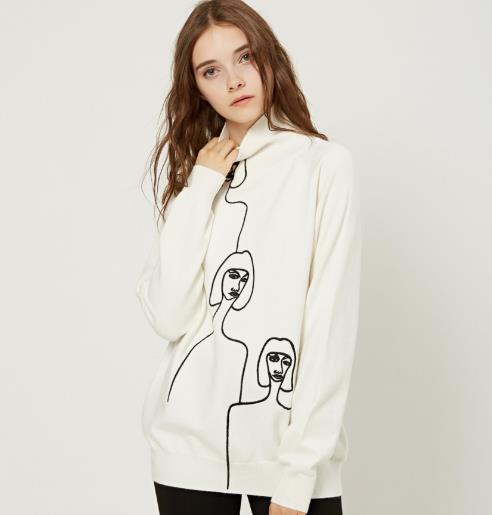 加厚粗毛线针织衫怎么搭配裤子：打造时尚个性（图）