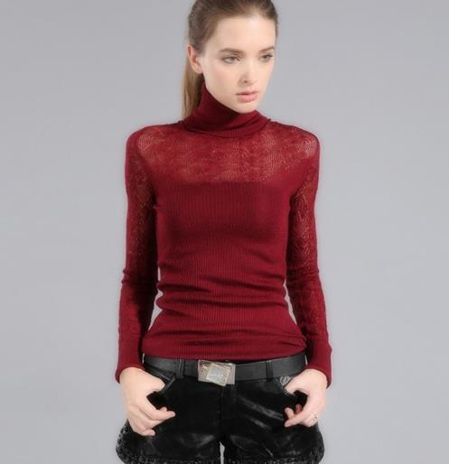 加厚粗毛线针织衫怎么搭配裤子：打造时尚个性（图）