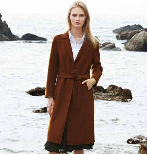 干练大气修身双面呢大衣搭配：凸显优雅气质（图）