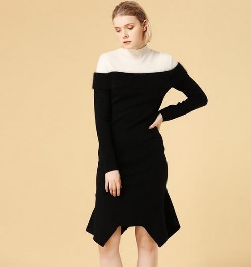 打底单穿都显瘦减龄的不对称毛衣裙推荐(图) 打底单穿都显瘦减龄的不对称毛衣裙推荐(图)