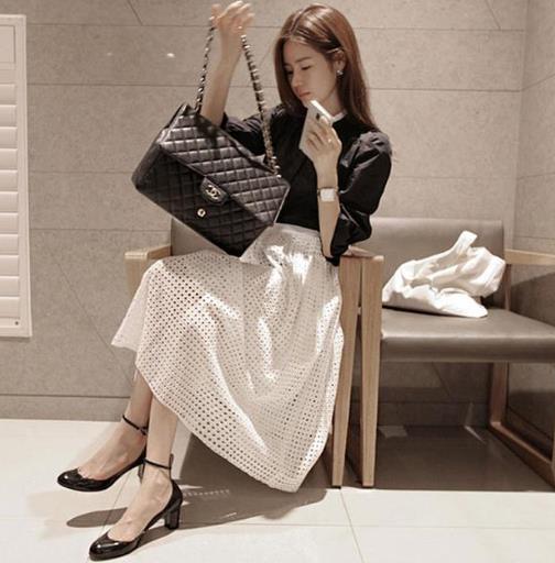 明星同款名媛两件套裙：时尚百搭套装裙推荐（图）