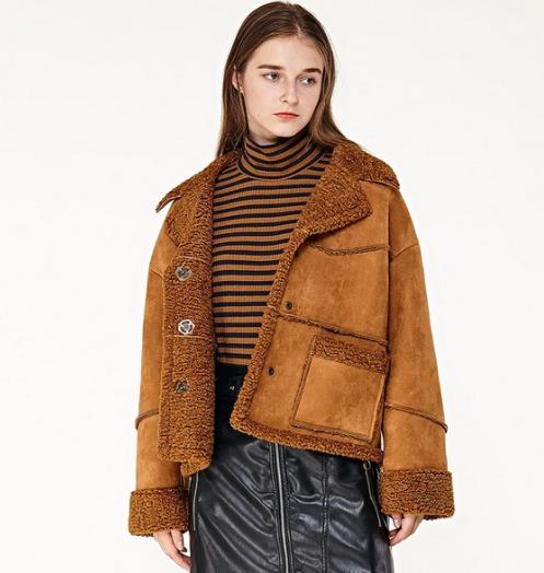 时髦大方短款外套的多种搭配：时尚保暖外套推荐