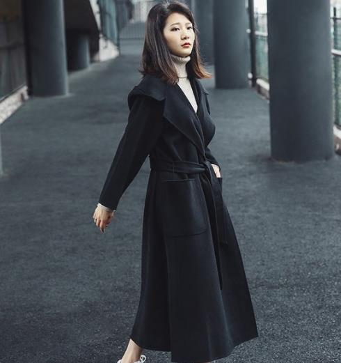 5款酷帅有型的修身简约双排扣毛呢外套搭配（图）