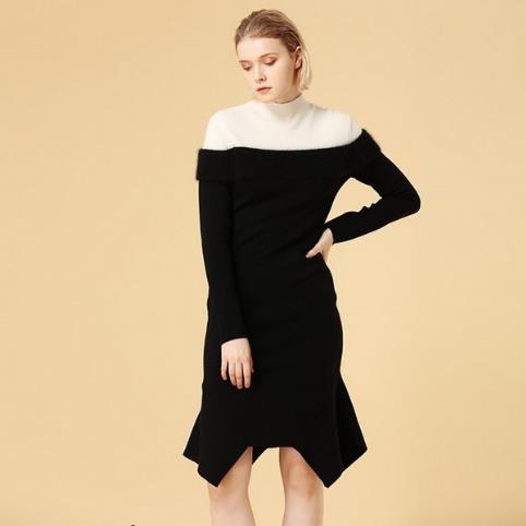 针织连衣裙如何搭配显气质：气质连衣裙搭配推荐