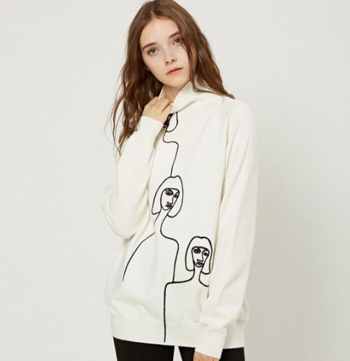 冬季必备加厚纯色粗毛线针织衫：时尚大气又保暖