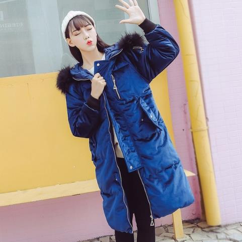 过冬就选优雅气质金丝绒：金丝绒连帽棉衣推荐（图）