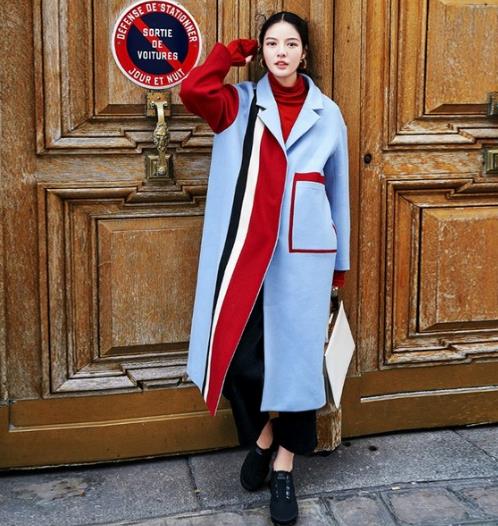 翻领毛呢大衣怎么搭配才能减龄又不失优雅（图）