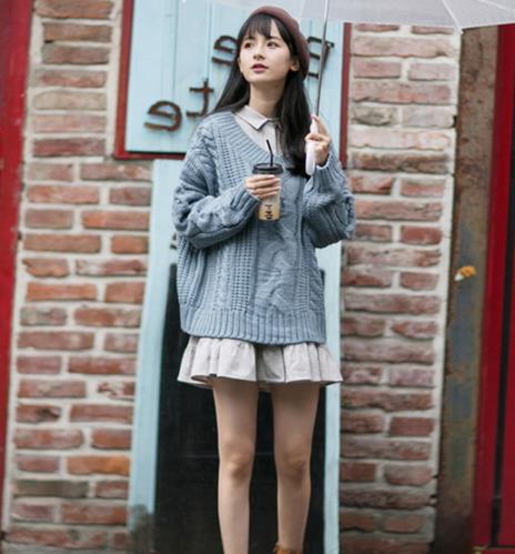 这几款毛衣这样穿搭才能让你分分钟变淑女范(图) 这几款毛衣这样穿搭才能让你分分钟变淑女范(图)