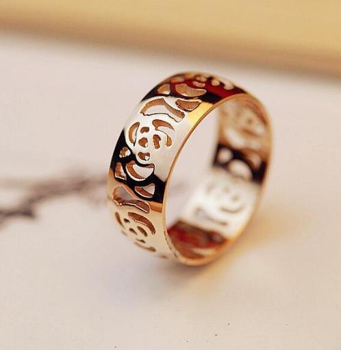 时尚气质玫瑰金戒指如何搭配才能大气减龄（图）