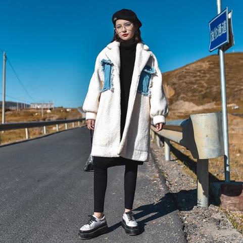 冬季最流行高贵典雅的皮毛一体格子外套搭配(图) 冬季最流行高贵典雅的皮毛一体格子外套搭配(图)