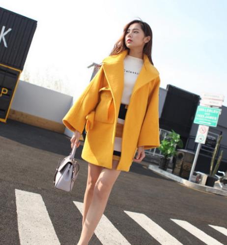 时尚毛呢大衣怎么搭配：穿出你的青春年华（图）