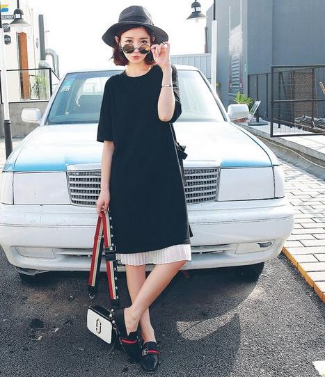 印花系带孕妇雪纺裙搭配：5款雪纺裙孕妇也美美哒