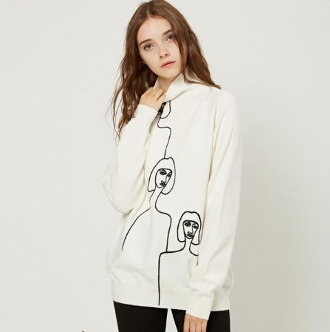 复古高领喇叭袖针织衫搭配针织裙:彰显时尚潮流 复古高领喇叭袖针织衫搭配针织裙:彰显时尚潮流