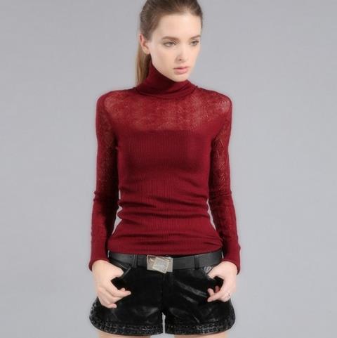 复古高领喇叭袖针织衫搭配针织裙:彰显时尚潮流 复古高领喇叭袖针织衫搭配针织裙:彰显时尚潮流