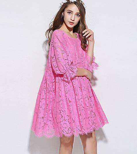 印花系带孕妇雪纺裙搭配：5款雪纺裙孕妇也美美哒