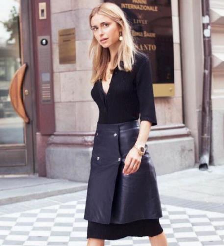 秋冬扮靓神器保暖又时髦的半身裙(图) 秋冬扮靓神器保暖又时髦的半身裙(图)