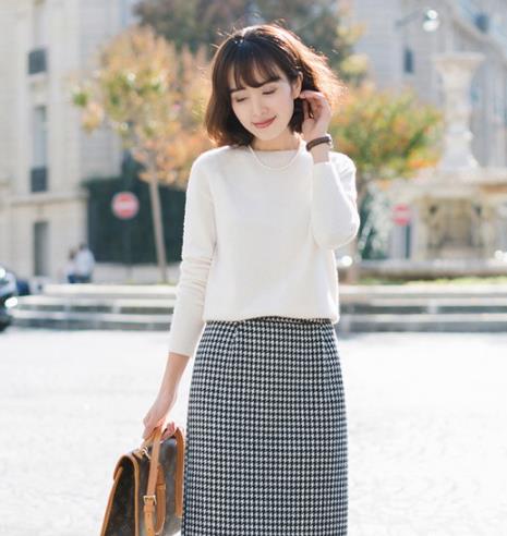 秋冬扮靓神器保暖又时髦的半身裙（图）