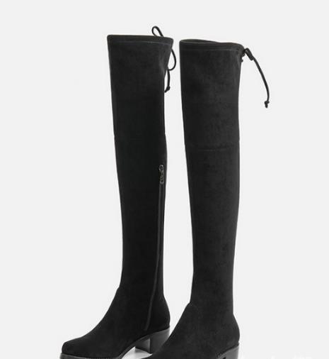 女神们最爱的“长腿神器”：过膝靴的多种搭配（图）