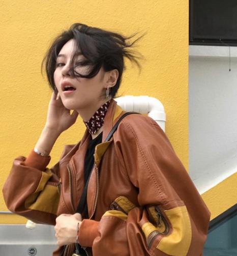 皮衣是时尚达人衣橱里必不可少的凹造型利器（图）