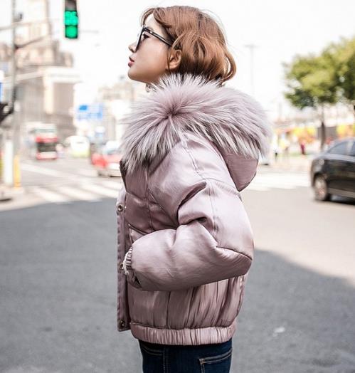 降温必备羽绒服:时尚显瘦大毛领灯笼袖羽绒服 降温必备羽绒服:时尚显瘦大毛领灯笼袖羽绒服