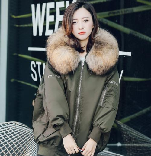 降温必备羽绒服:时尚显瘦大毛领灯笼袖羽绒服 降温必备羽绒服:时尚显瘦大毛领灯笼袖羽绒服