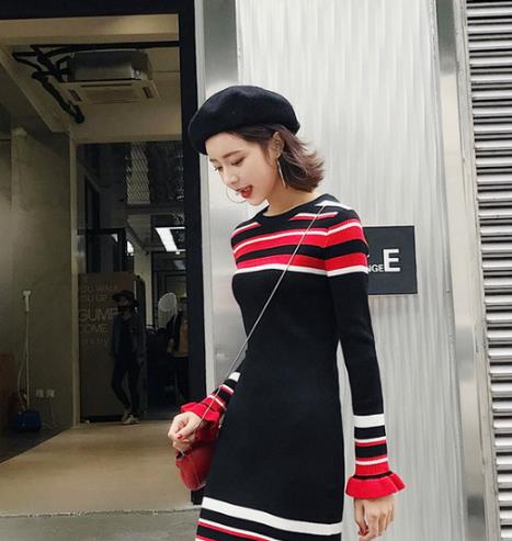 半身裙点燃冬日色彩：魅力十足的半身裙分享（图）