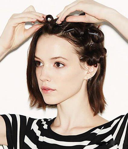 帅气又不失性感的欧美烫：明星范十足（图）