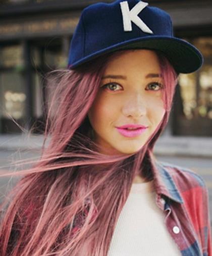 色彩斑斓个性十足的最新日式原宿风染发推荐（图）