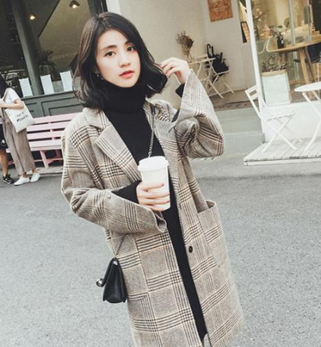 气质女人搭配：冬季必备简约长款毛呢大衣（图）