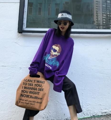 谁说女生不能扮酷：冬季卫衣穿搭就要耍耍帅（图）