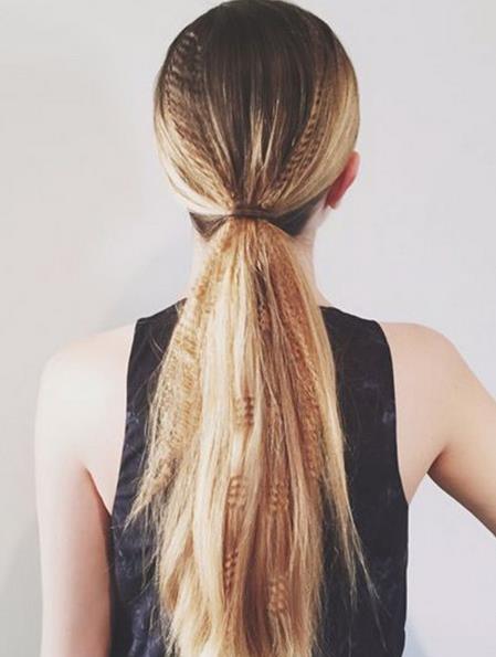 马尾如何绑：6款简单又有型的马尾绑法示范（图）