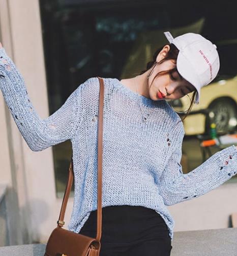 罩衫搭配阔腿裤：时尚显瘦宽松又有范儿（图）