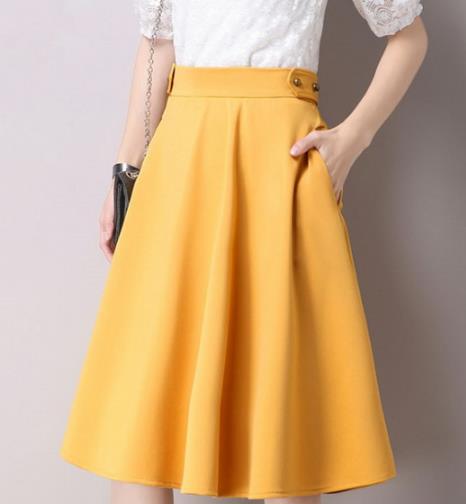 	
文艺又性感的半身裙推荐：半身裙搭配示范（图）
