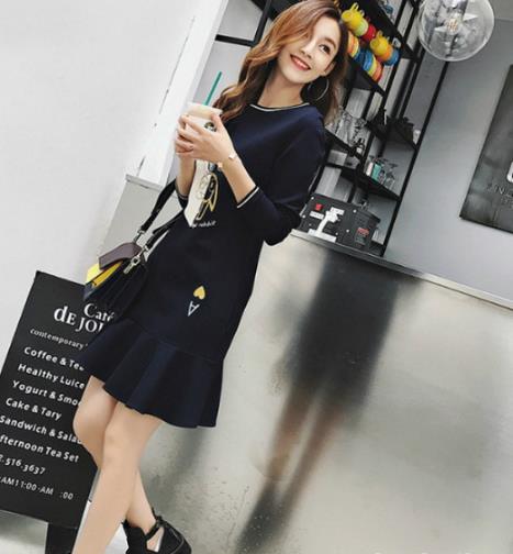 知性优雅的正确打开方式：小高跟+连衣裙（图）