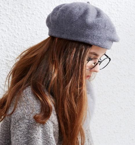 韩国流行的画家帽：实用装饰两不误（图）