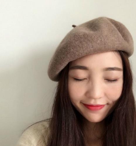 韩国流行的画家帽：实用装饰两不误（图）